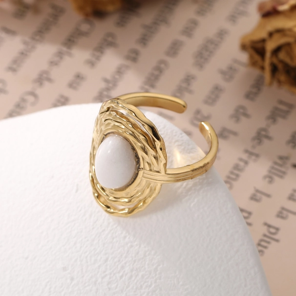 Bague Jennifer en acier inoxydable – Image 5