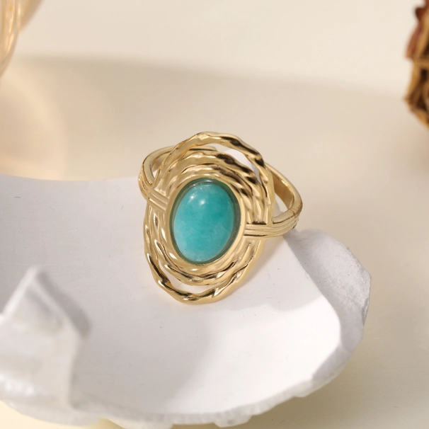 Bague Jennifer en acier inoxydable