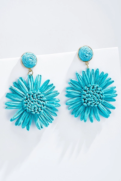 Boucles d'oreilles flowers – Image 5