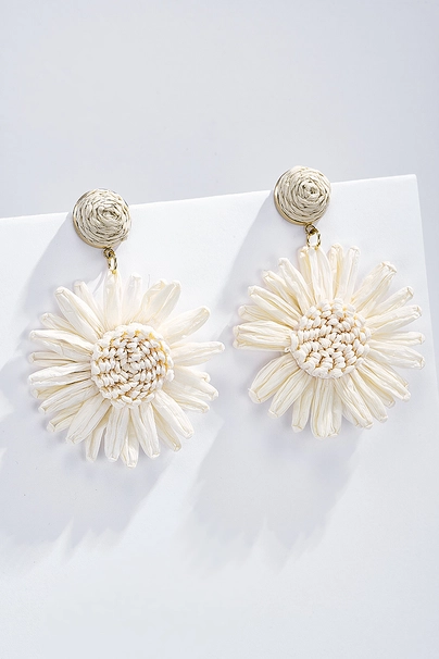 Boucles d'oreilles flowers – Image 3