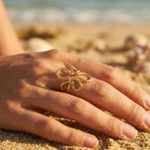 bague fleur