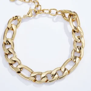 Bracelet / gourmette en acier inoxydable