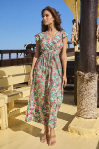 Robe longue cache coeur Louisa